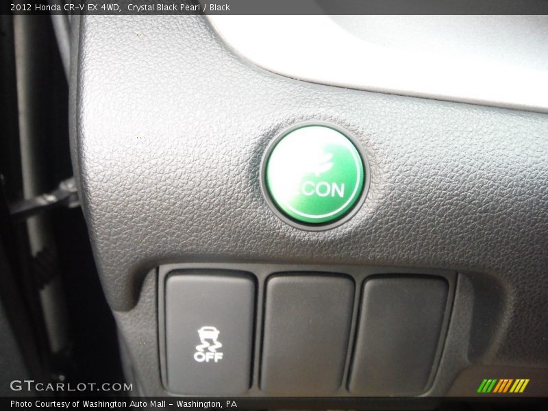 Crystal Black Pearl / Black 2012 Honda CR-V EX 4WD