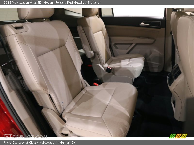 Fortana Red Metallic / Shetland 2018 Volkswagen Atlas SE 4Motion