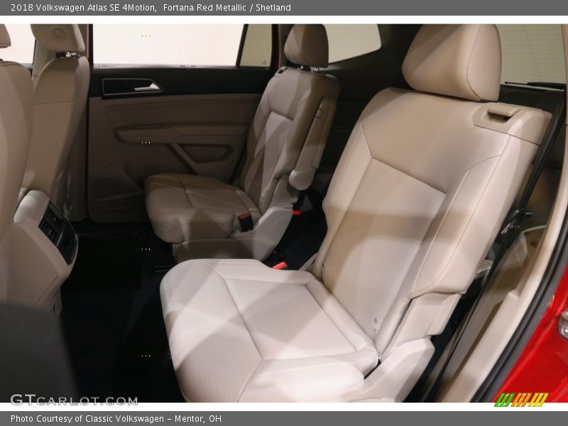 Fortana Red Metallic / Shetland 2018 Volkswagen Atlas SE 4Motion