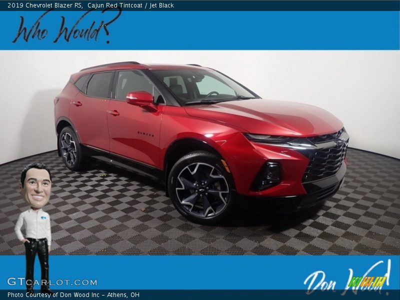 Cajun Red Tintcoat / Jet Black 2019 Chevrolet Blazer RS