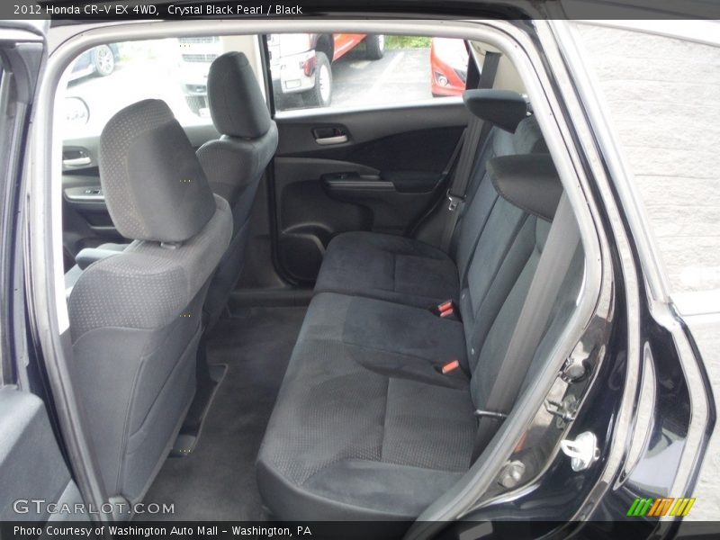 Crystal Black Pearl / Black 2012 Honda CR-V EX 4WD