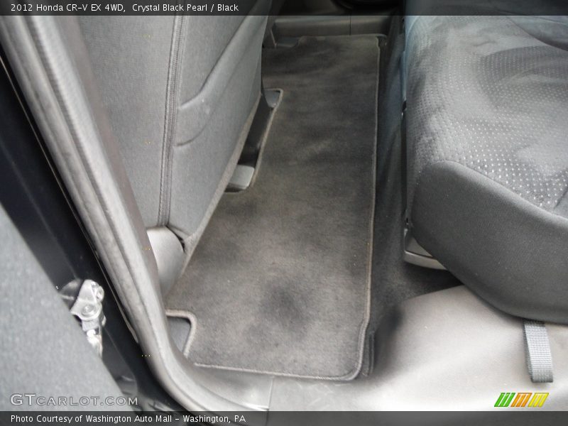 Crystal Black Pearl / Black 2012 Honda CR-V EX 4WD