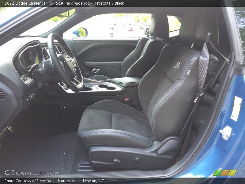 Frostbite / Black 2022 Dodge Challenger R/T Scat Pack Widebody