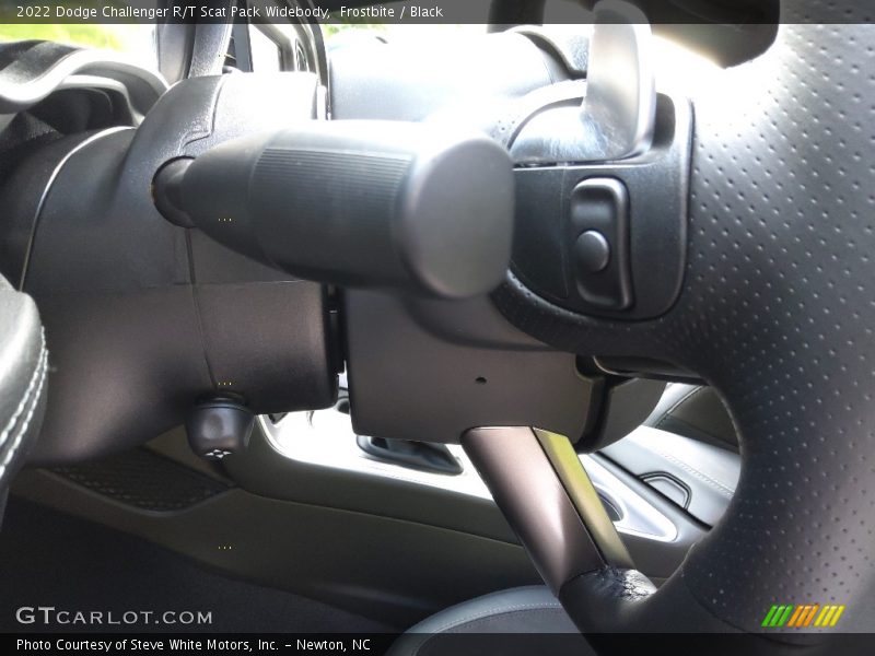Frostbite / Black 2022 Dodge Challenger R/T Scat Pack Widebody