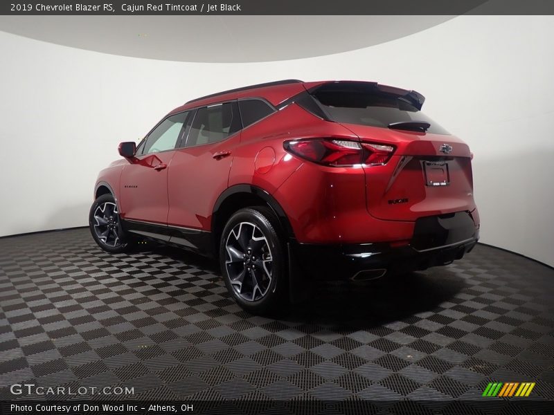 Cajun Red Tintcoat / Jet Black 2019 Chevrolet Blazer RS