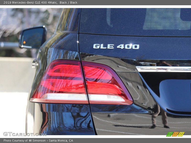 Black / Black 2019 Mercedes-Benz GLE 400 4Matic