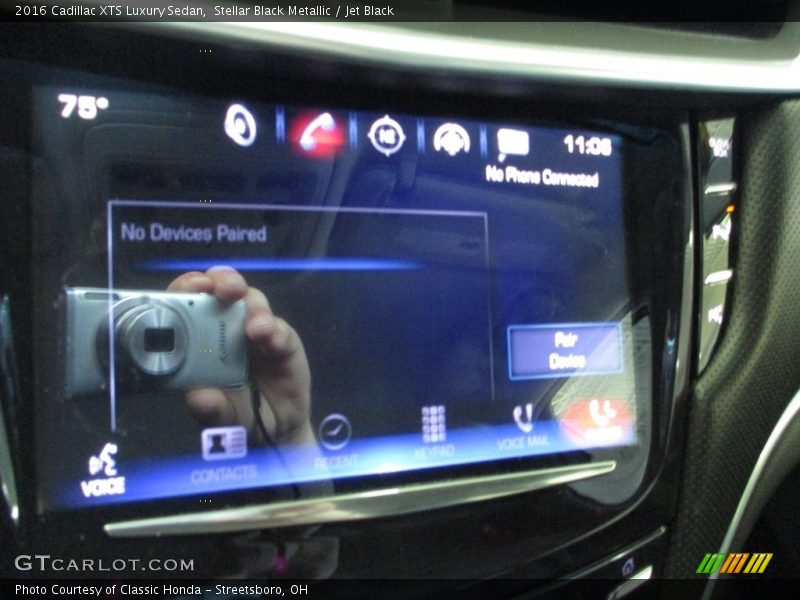 Stellar Black Metallic / Jet Black 2016 Cadillac XTS Luxury Sedan
