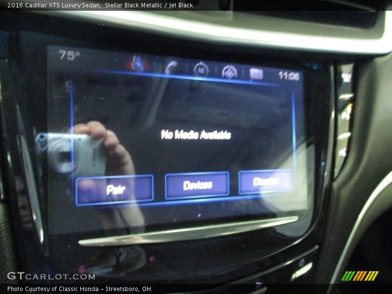Stellar Black Metallic / Jet Black 2016 Cadillac XTS Luxury Sedan
