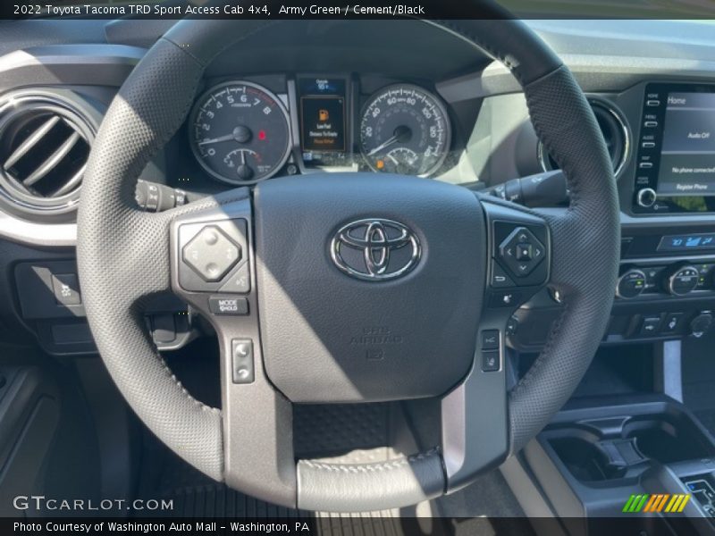 2022 Tacoma TRD Sport Access Cab 4x4 Steering Wheel
