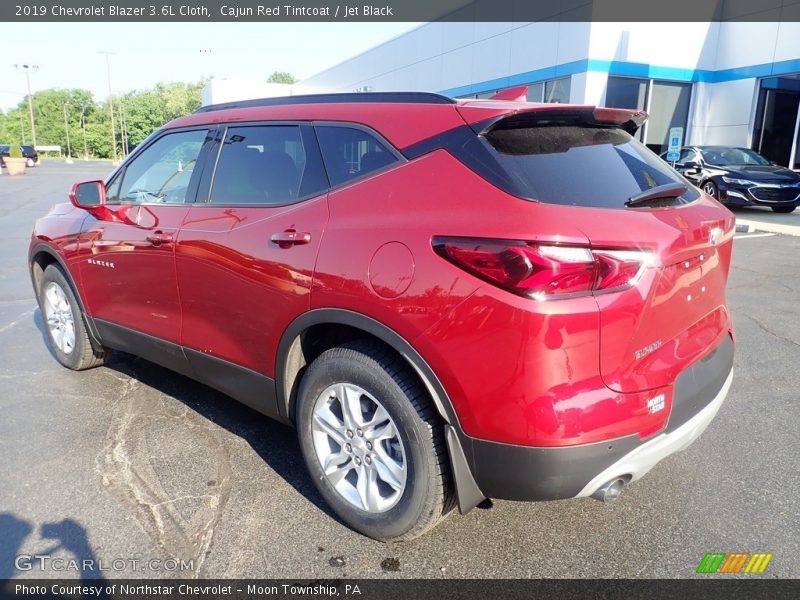 Cajun Red Tintcoat / Jet Black 2019 Chevrolet Blazer 3.6L Cloth