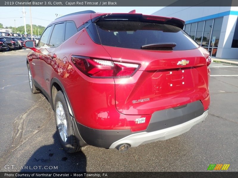 Cajun Red Tintcoat / Jet Black 2019 Chevrolet Blazer 3.6L Cloth