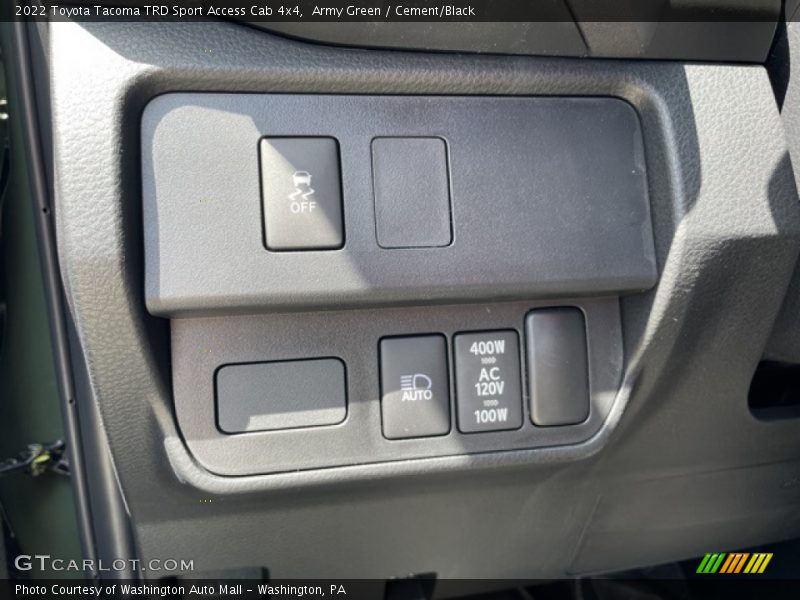 Army Green / Cement/Black 2022 Toyota Tacoma TRD Sport Access Cab 4x4