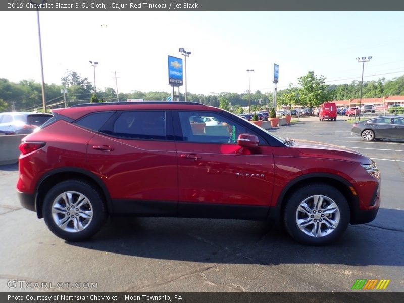 Cajun Red Tintcoat / Jet Black 2019 Chevrolet Blazer 3.6L Cloth