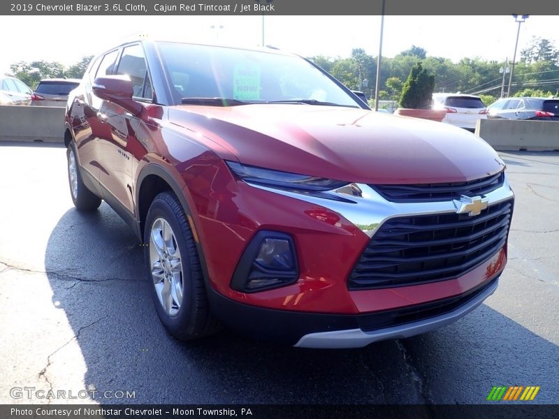 Cajun Red Tintcoat / Jet Black 2019 Chevrolet Blazer 3.6L Cloth