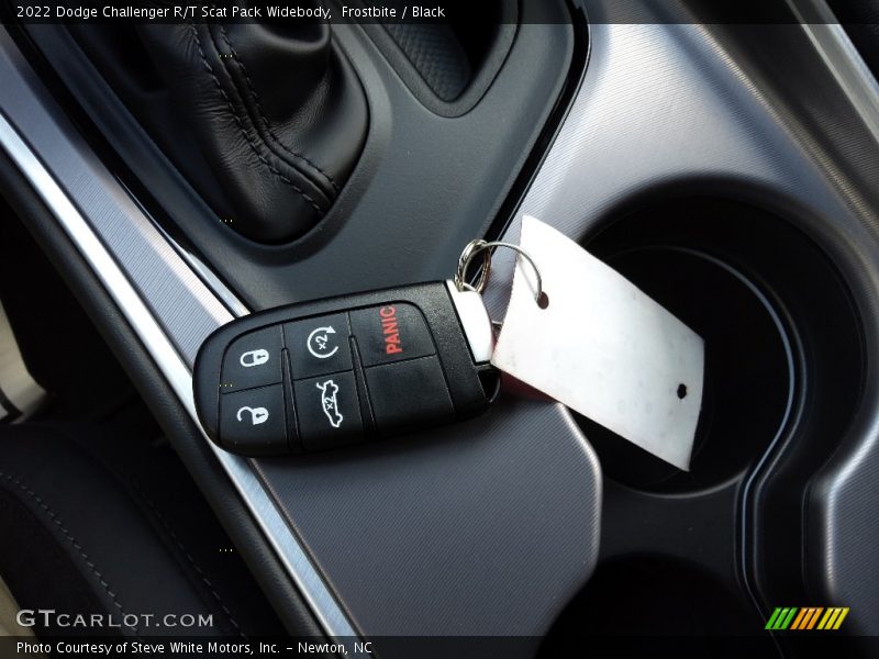 Frostbite / Black 2022 Dodge Challenger R/T Scat Pack Widebody