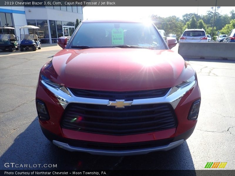 Cajun Red Tintcoat / Jet Black 2019 Chevrolet Blazer 3.6L Cloth