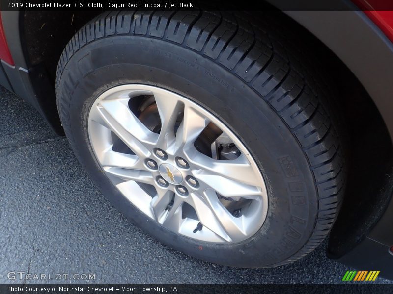 Cajun Red Tintcoat / Jet Black 2019 Chevrolet Blazer 3.6L Cloth
