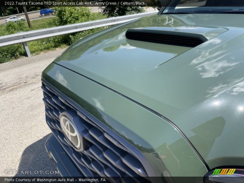 Army Green / Cement/Black 2022 Toyota Tacoma TRD Sport Access Cab 4x4