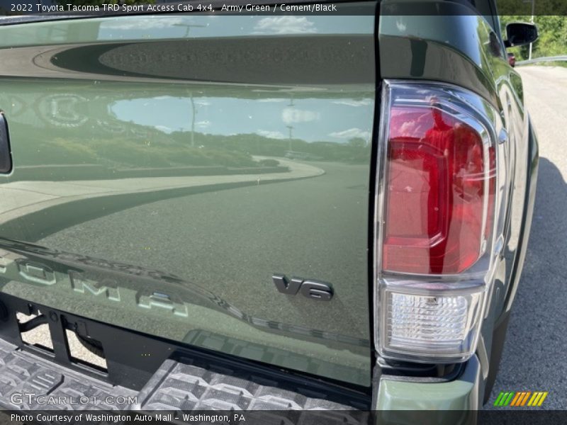 Army Green / Cement/Black 2022 Toyota Tacoma TRD Sport Access Cab 4x4