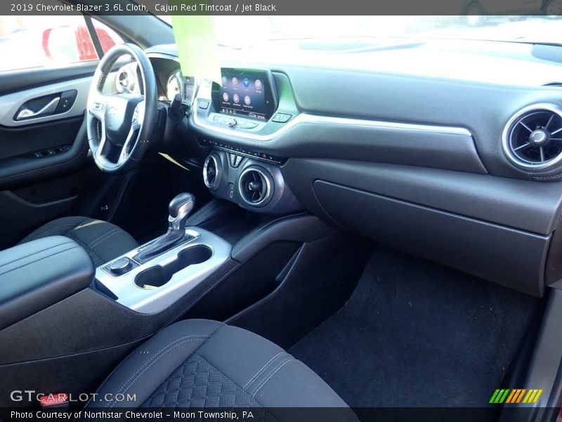 Cajun Red Tintcoat / Jet Black 2019 Chevrolet Blazer 3.6L Cloth