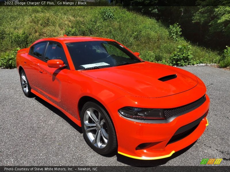 Front 3/4 View of 2022 Charger GT Plus