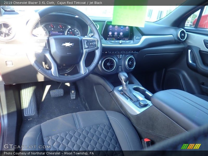 Cajun Red Tintcoat / Jet Black 2019 Chevrolet Blazer 3.6L Cloth