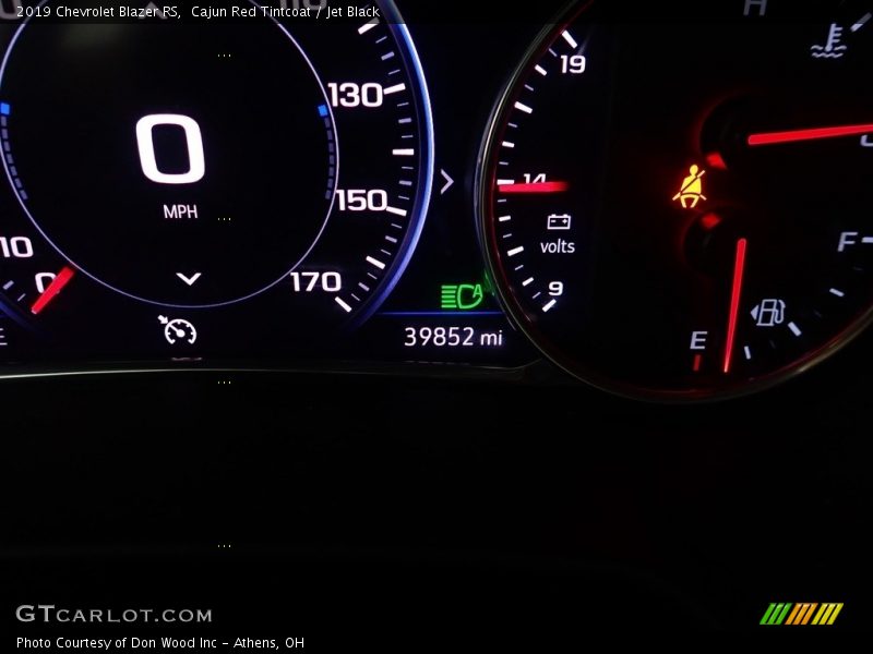 Cajun Red Tintcoat / Jet Black 2019 Chevrolet Blazer RS