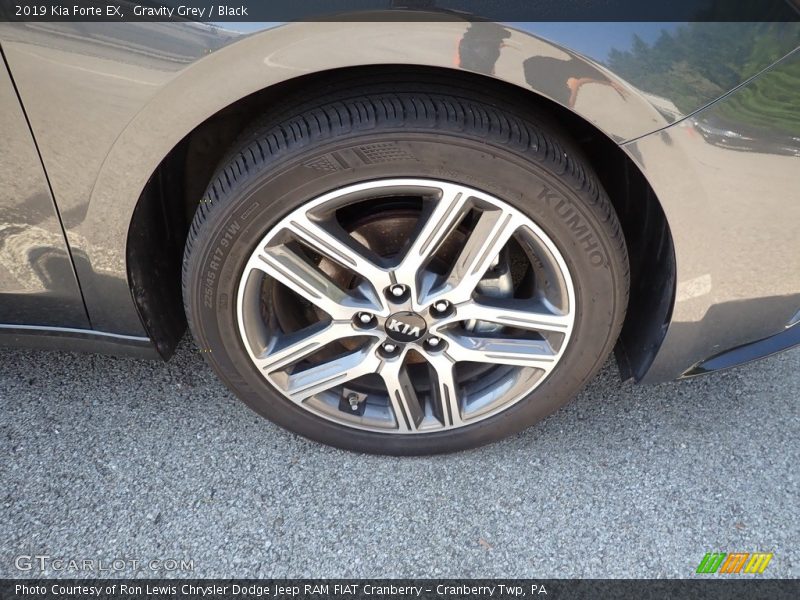 Gravity Grey / Black 2019 Kia Forte EX