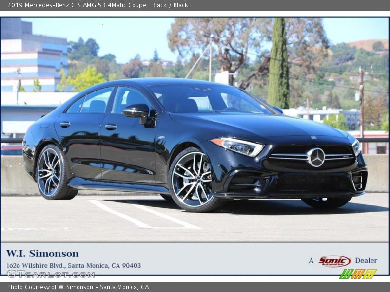 Black / Black 2019 Mercedes-Benz CLS AMG 53 4Matic Coupe