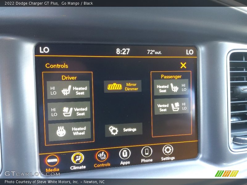 Go Mango / Black 2022 Dodge Charger GT Plus