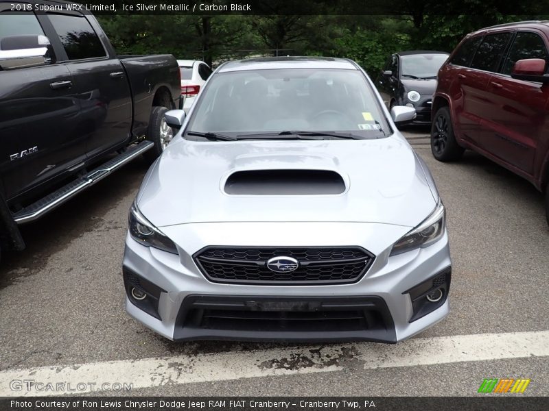 Ice Silver Metallic / Carbon Black 2018 Subaru WRX Limited