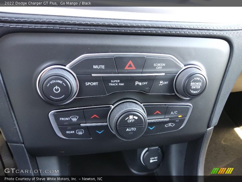 Controls of 2022 Charger GT Plus
