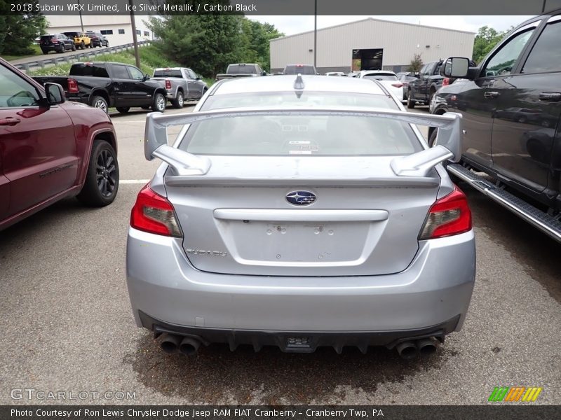 Ice Silver Metallic / Carbon Black 2018 Subaru WRX Limited