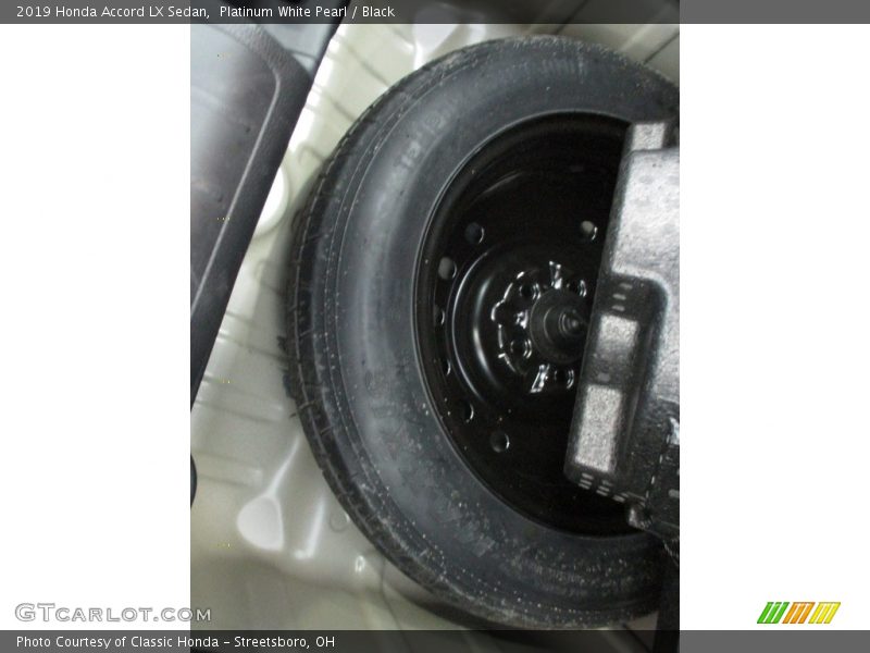 Platinum White Pearl / Black 2019 Honda Accord LX Sedan