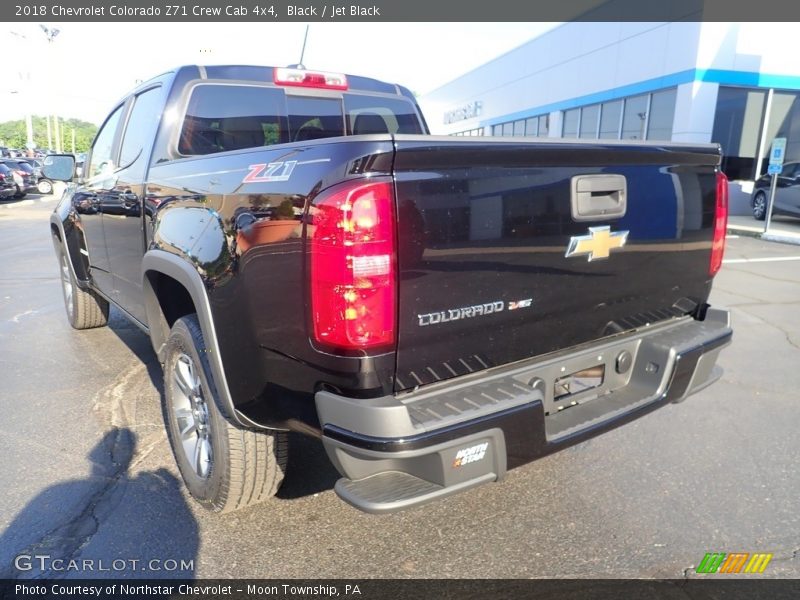 Black / Jet Black 2018 Chevrolet Colorado Z71 Crew Cab 4x4