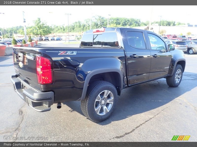 Black / Jet Black 2018 Chevrolet Colorado Z71 Crew Cab 4x4