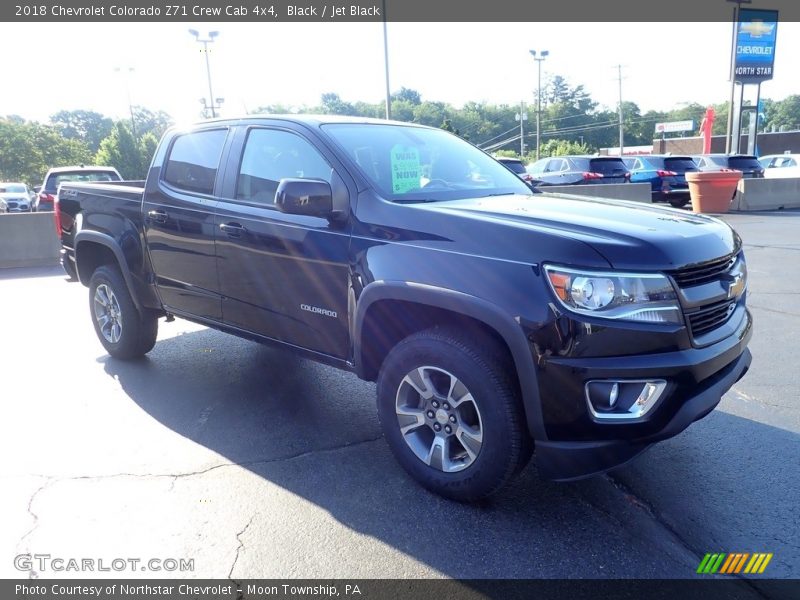 Black / Jet Black 2018 Chevrolet Colorado Z71 Crew Cab 4x4
