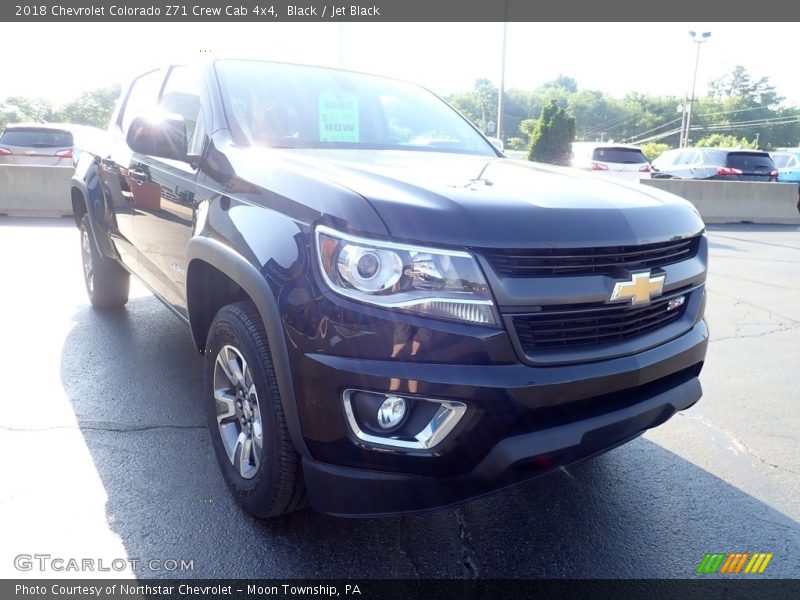 Black / Jet Black 2018 Chevrolet Colorado Z71 Crew Cab 4x4