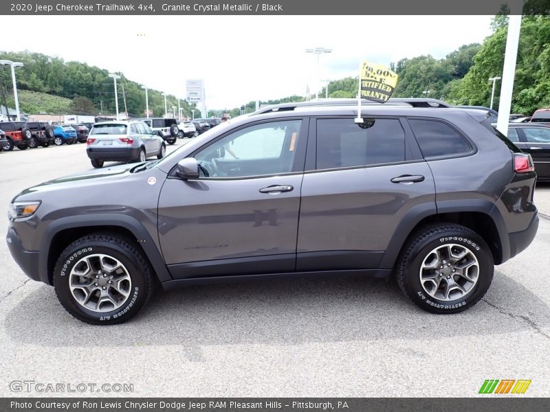 Granite Crystal Metallic / Black 2020 Jeep Cherokee Trailhawk 4x4