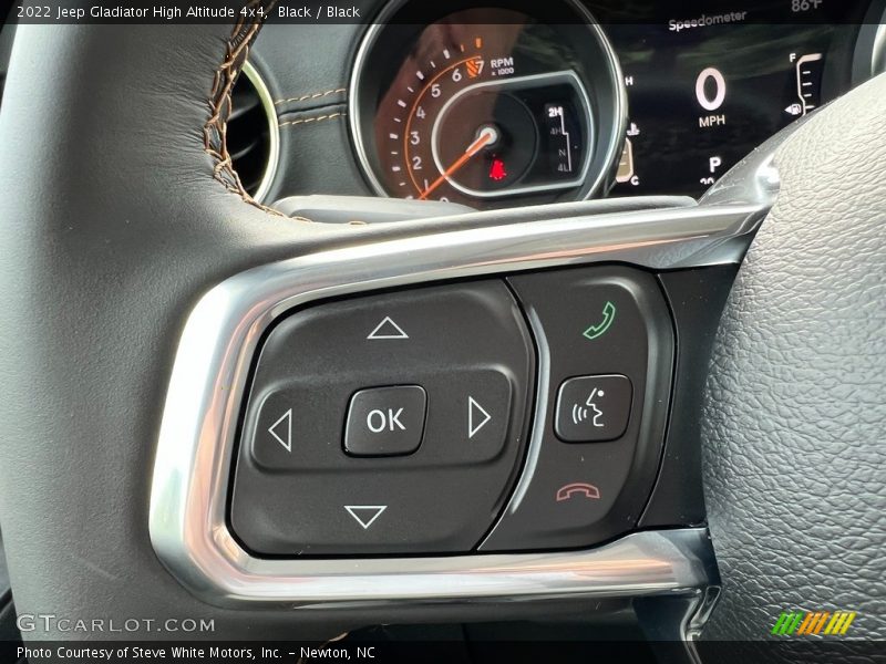 Black / Black 2022 Jeep Gladiator High Altitude 4x4