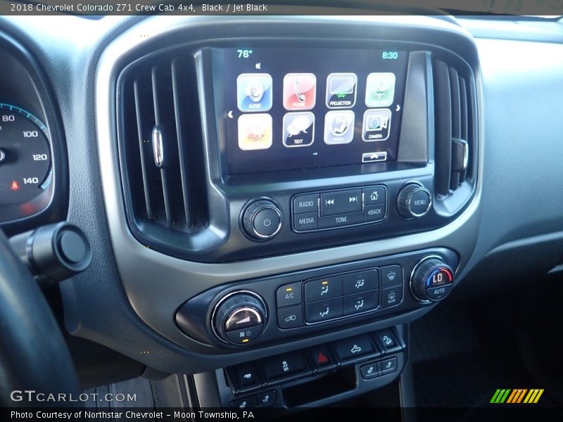 Black / Jet Black 2018 Chevrolet Colorado Z71 Crew Cab 4x4