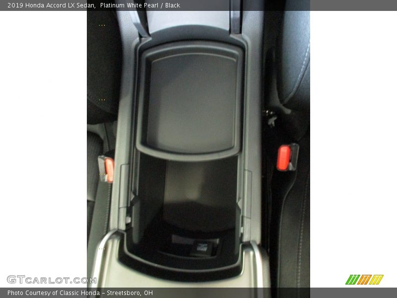 Platinum White Pearl / Black 2019 Honda Accord LX Sedan