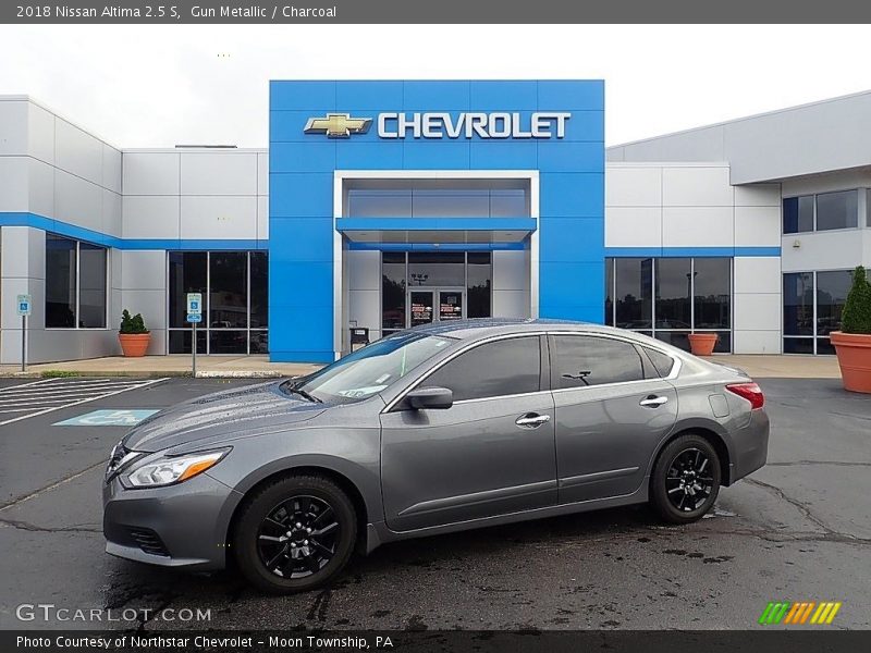 Gun Metallic / Charcoal 2018 Nissan Altima 2.5 S
