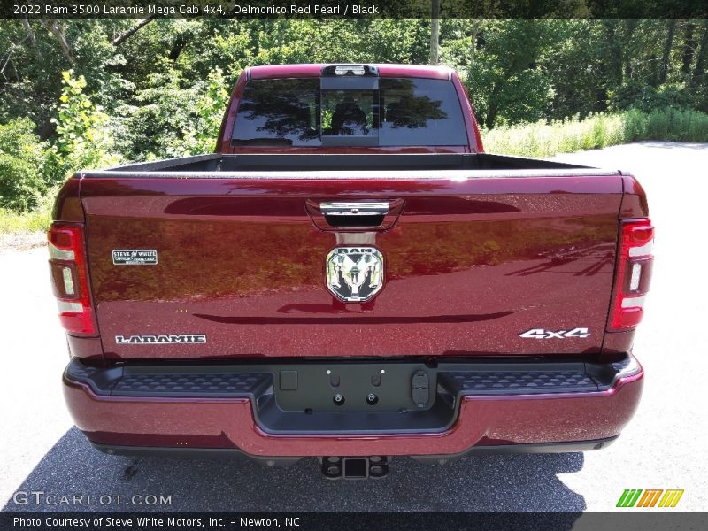 Delmonico Red Pearl / Black 2022 Ram 3500 Laramie Mega Cab 4x4