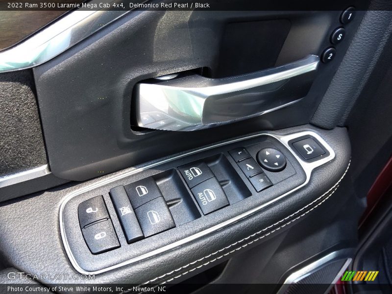 Delmonico Red Pearl / Black 2022 Ram 3500 Laramie Mega Cab 4x4
