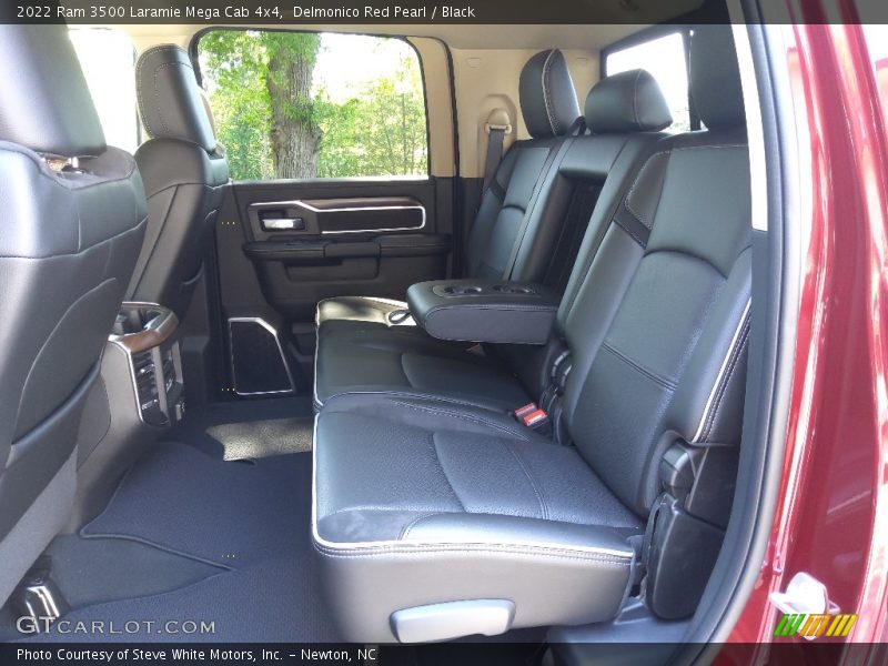 Rear Seat of 2022 3500 Laramie Mega Cab 4x4