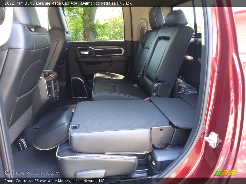 Rear Seat of 2022 3500 Laramie Mega Cab 4x4