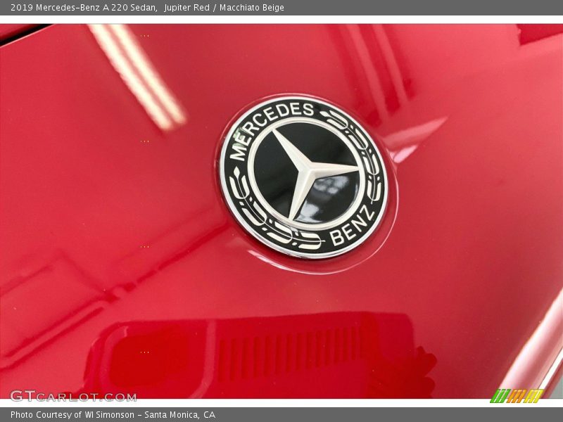 Jupiter Red / Macchiato Beige 2019 Mercedes-Benz A 220 Sedan