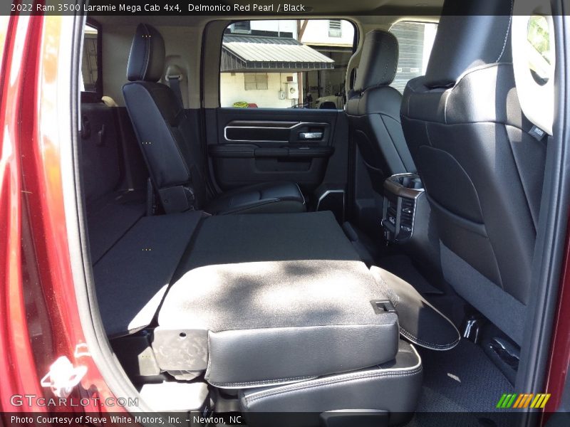 Rear Seat of 2022 3500 Laramie Mega Cab 4x4