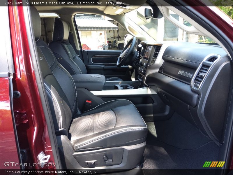 Front Seat of 2022 3500 Laramie Mega Cab 4x4